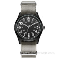 Casual Air Force Men Pilot Watches Nylon Strap Sport Outdoor Clock 24H Display Quartz Wristwatch Relogio Masculino